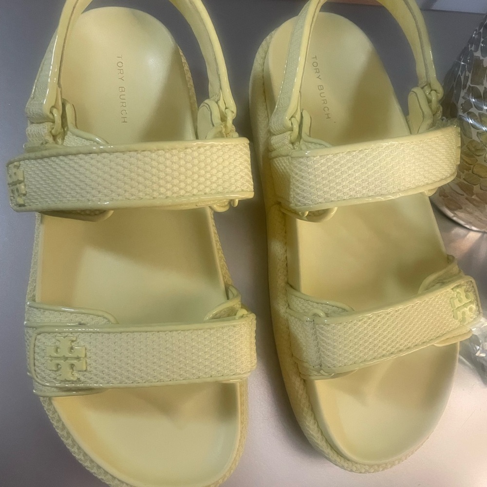 Tory Burch  Yellow Sandals